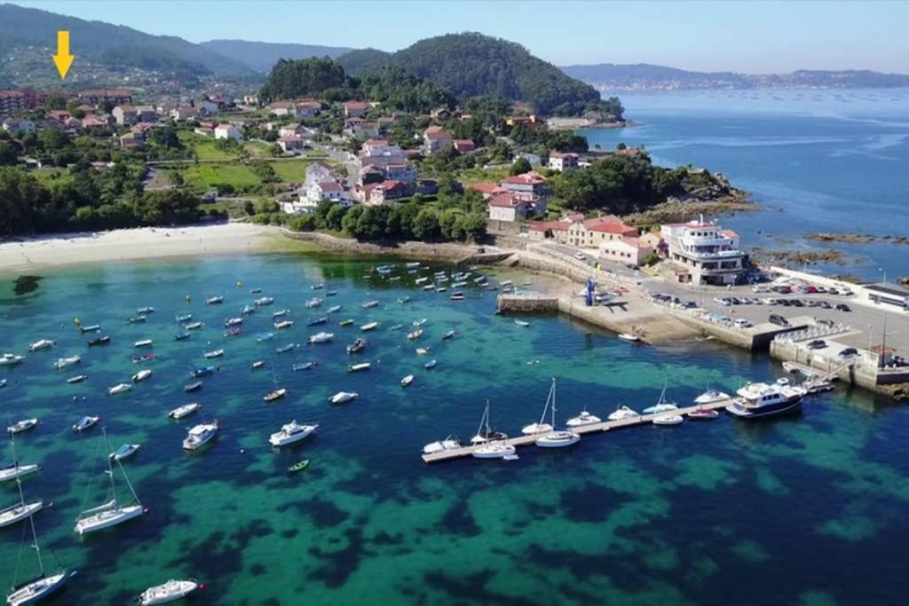 Piso Con Vistas Al Mar En Aguete Apartman Marín Kültér fotó